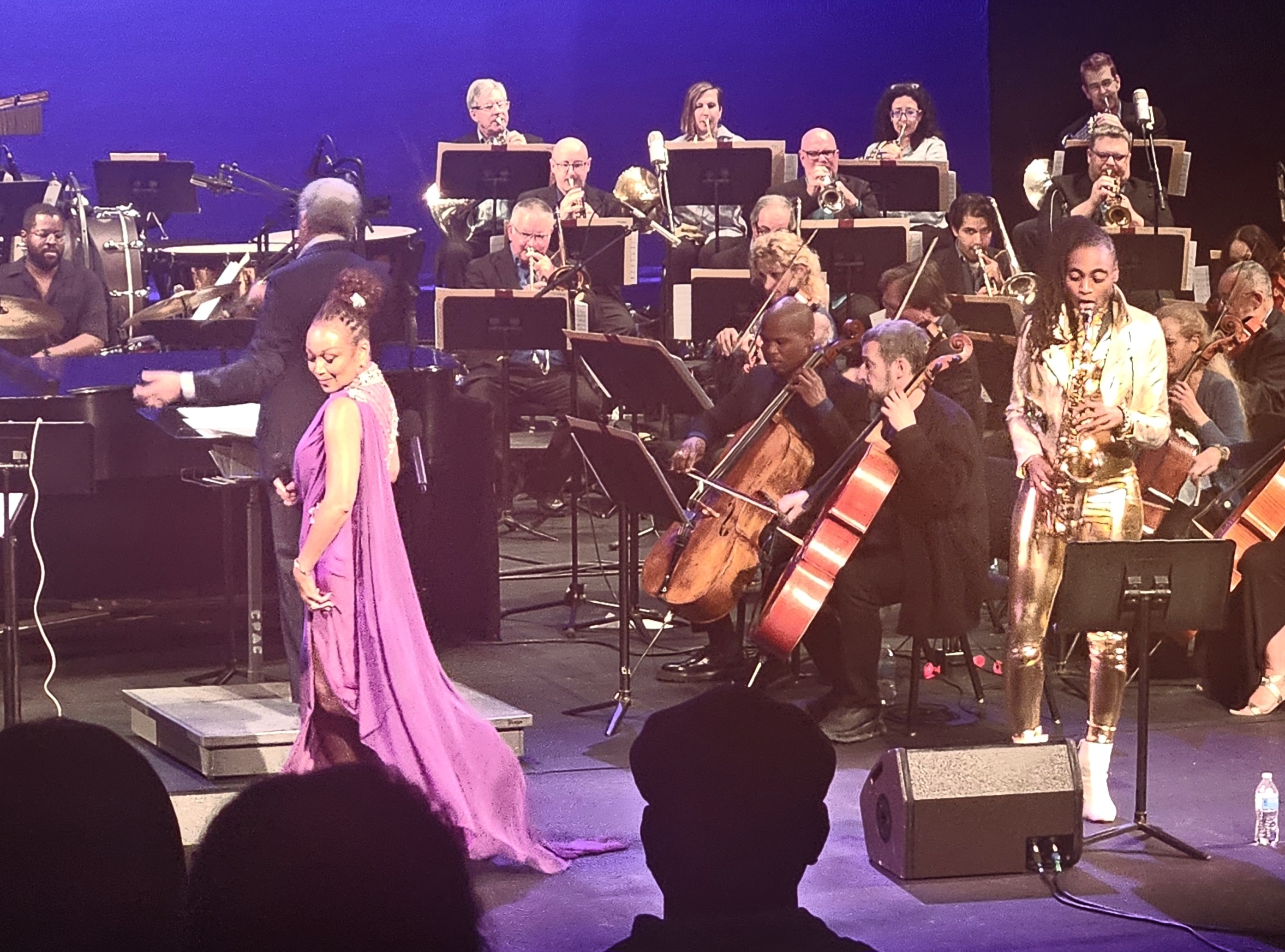Chante Moore and Lakecia Benjamin - Finale of Maurice White Salute - Saturday, May 9, 2026 - Richard and Karen Carpenter PAC - Long Beach, CA