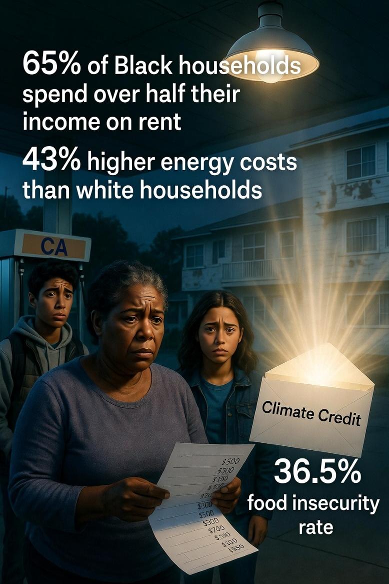 Black Californians face highest rent burden and energy costs - via eurAI