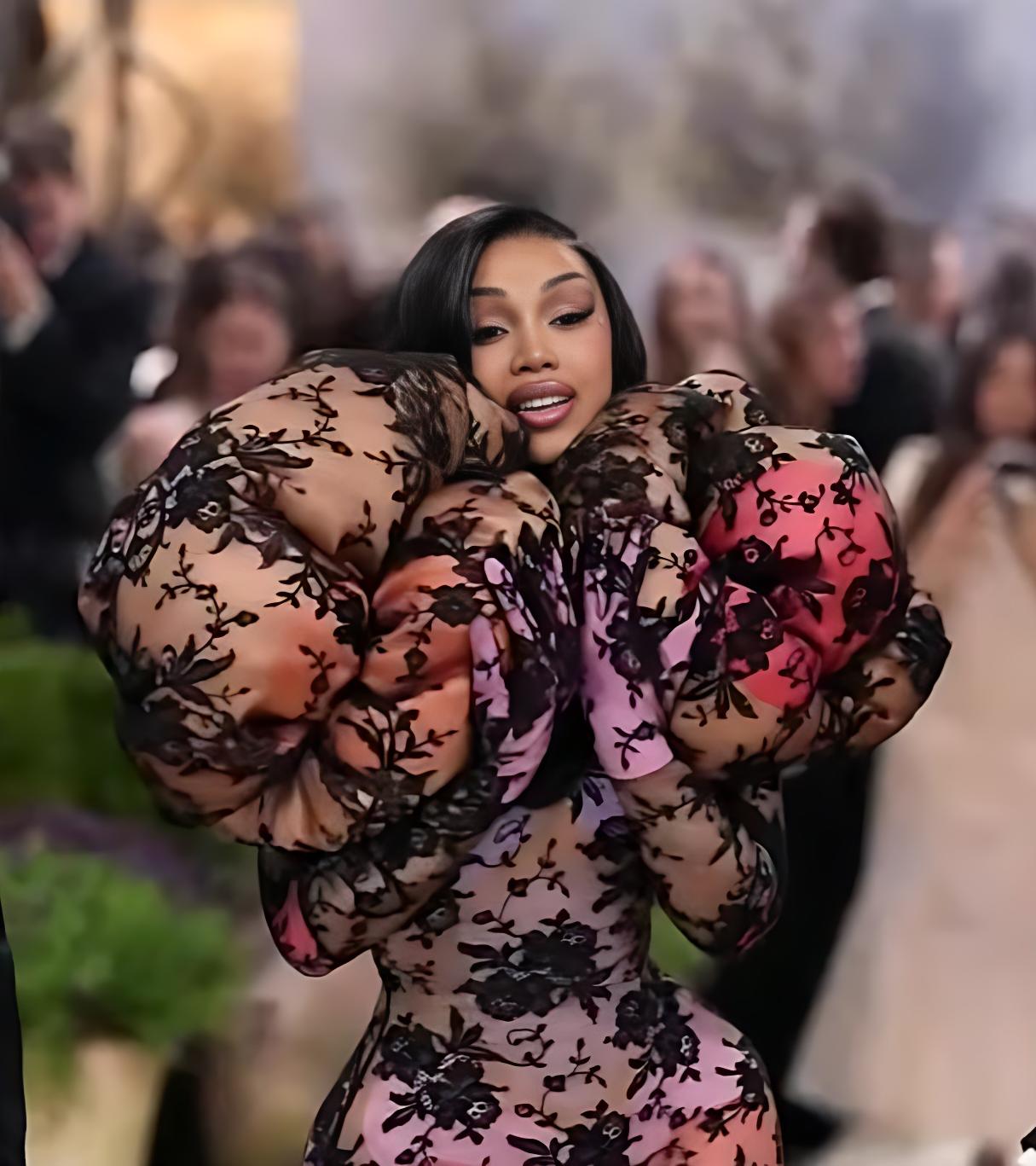 Cardi B (at Met Gala) - screenshot