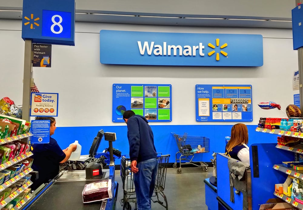 Walmart cashier