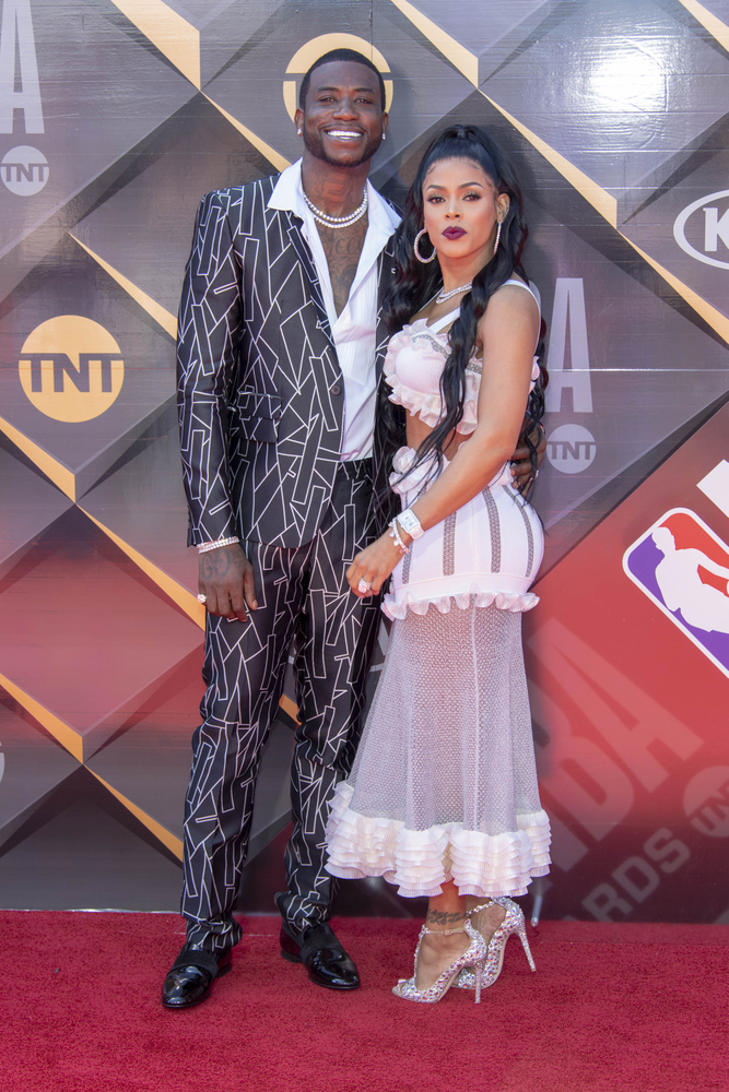 Gucci Mane and Keyshia Ka'Oir at NBA Awards