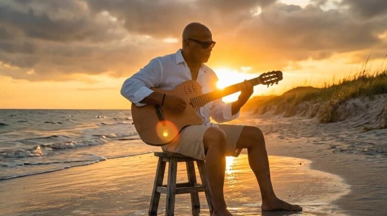 Love Ballad (Garry Percell on the beach) - screenshot