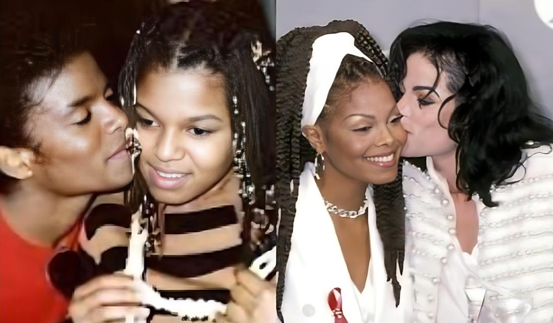 Michael and Janet Jackson
