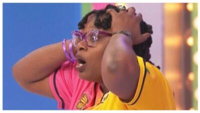 screenshot of Vanessa on 'The Price Is Right'