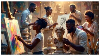 Black Visual Artists - AI generated