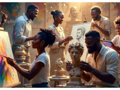 Black Visual Artists - AI generated
