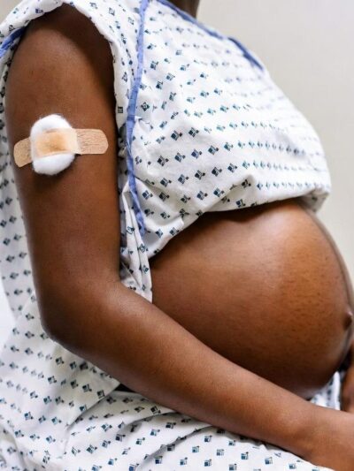 Pregnant African American woman - via eurAI