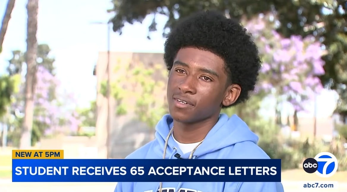 LA Teen Accepted to 65 Colleges Commits to Columbia University | VIDEO