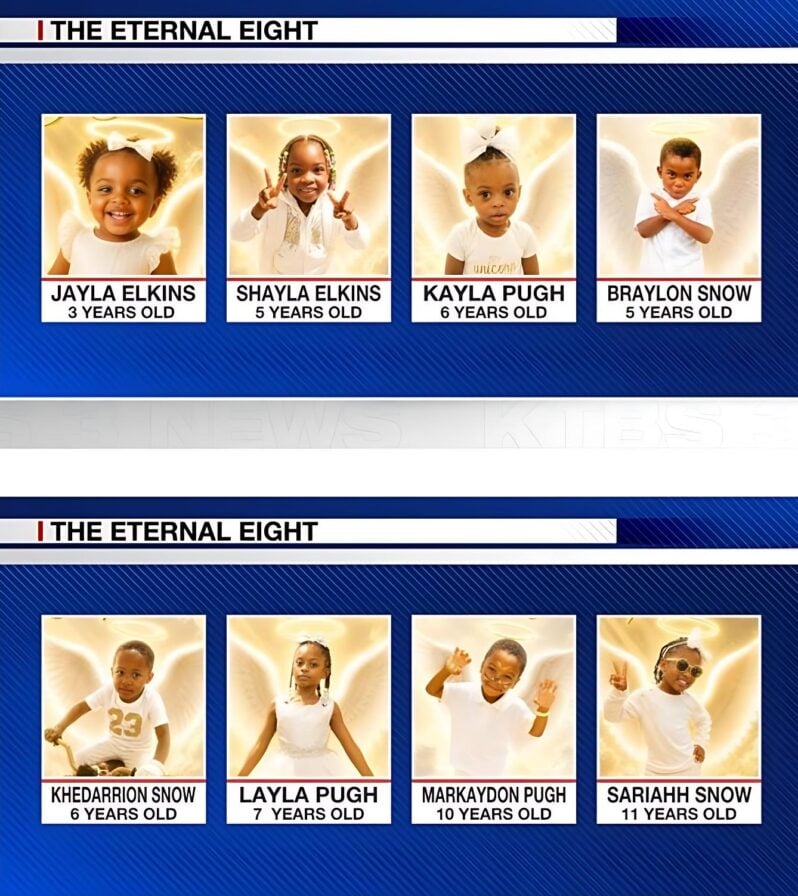 The Eternal Eight (Children killed in Shreveport mass shooting)