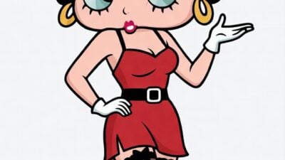Betty Boop, AI generated