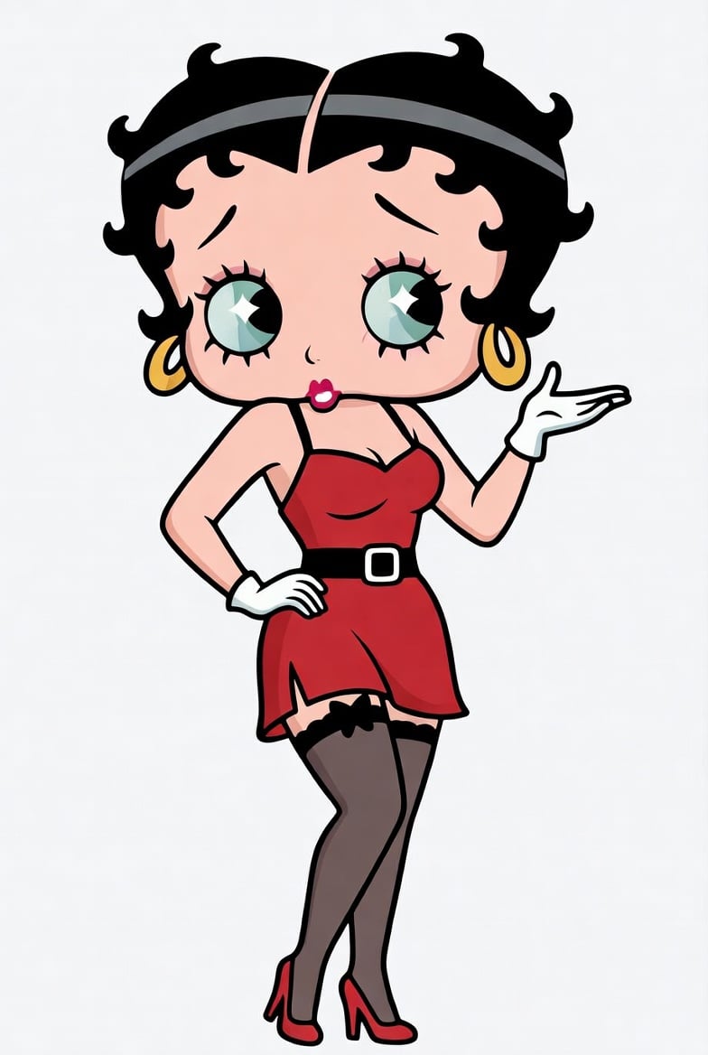 Betty Boop, AI generated