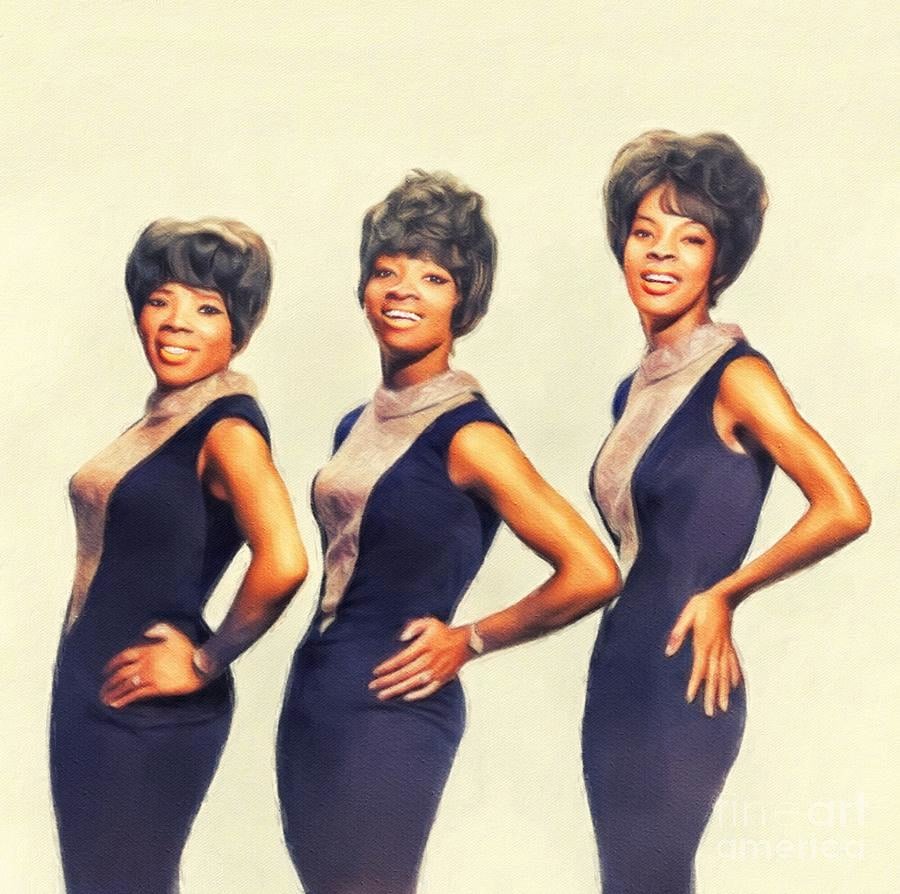 Martha Reeves & The Vandellas (Courtesy Fine Art America)