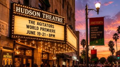 A Juneteenth production connecting past struggles to today at the Hudson Theate - via eurAI