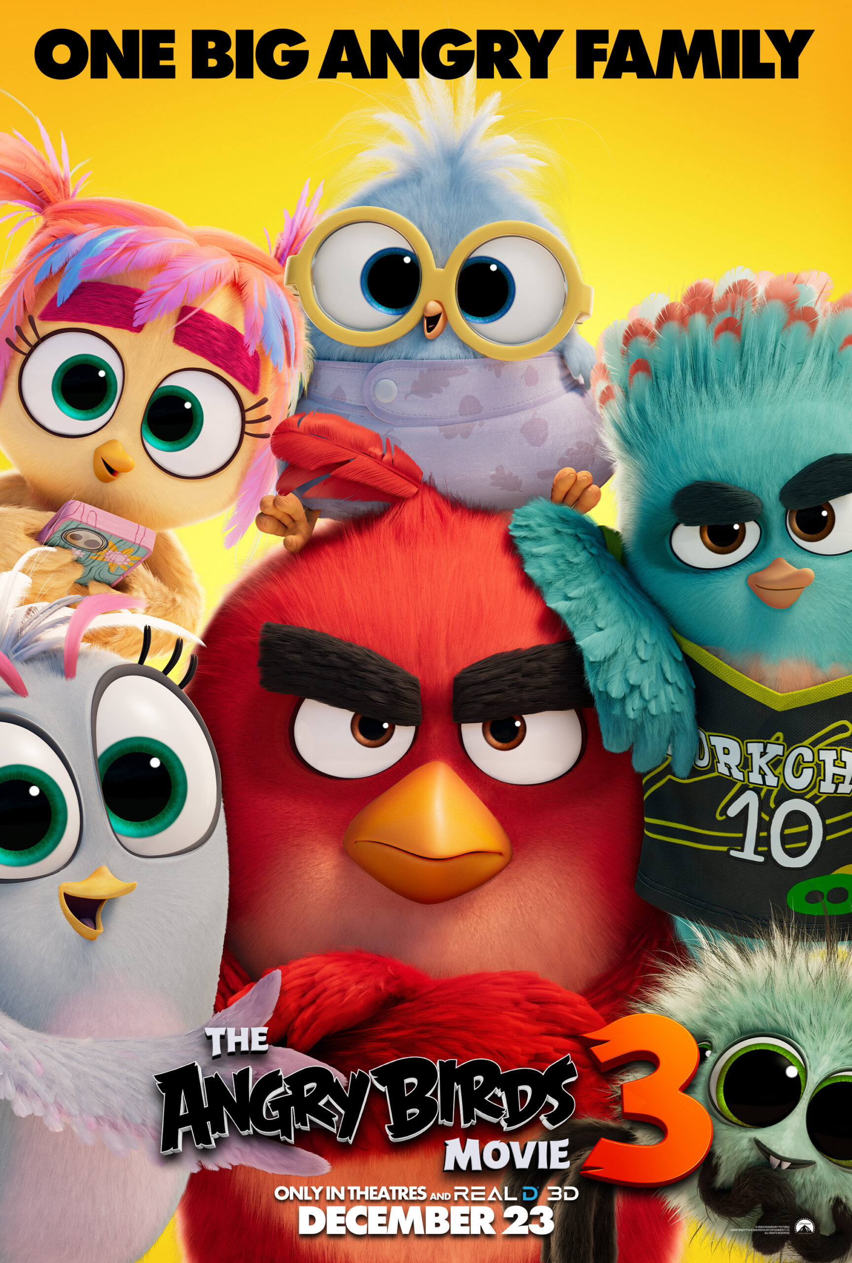 THE ANGRY BIRDS MOVIE 3 -poster