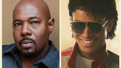 Antoine Fuqua and Jaafar Jackson (from 'Michael' poster)