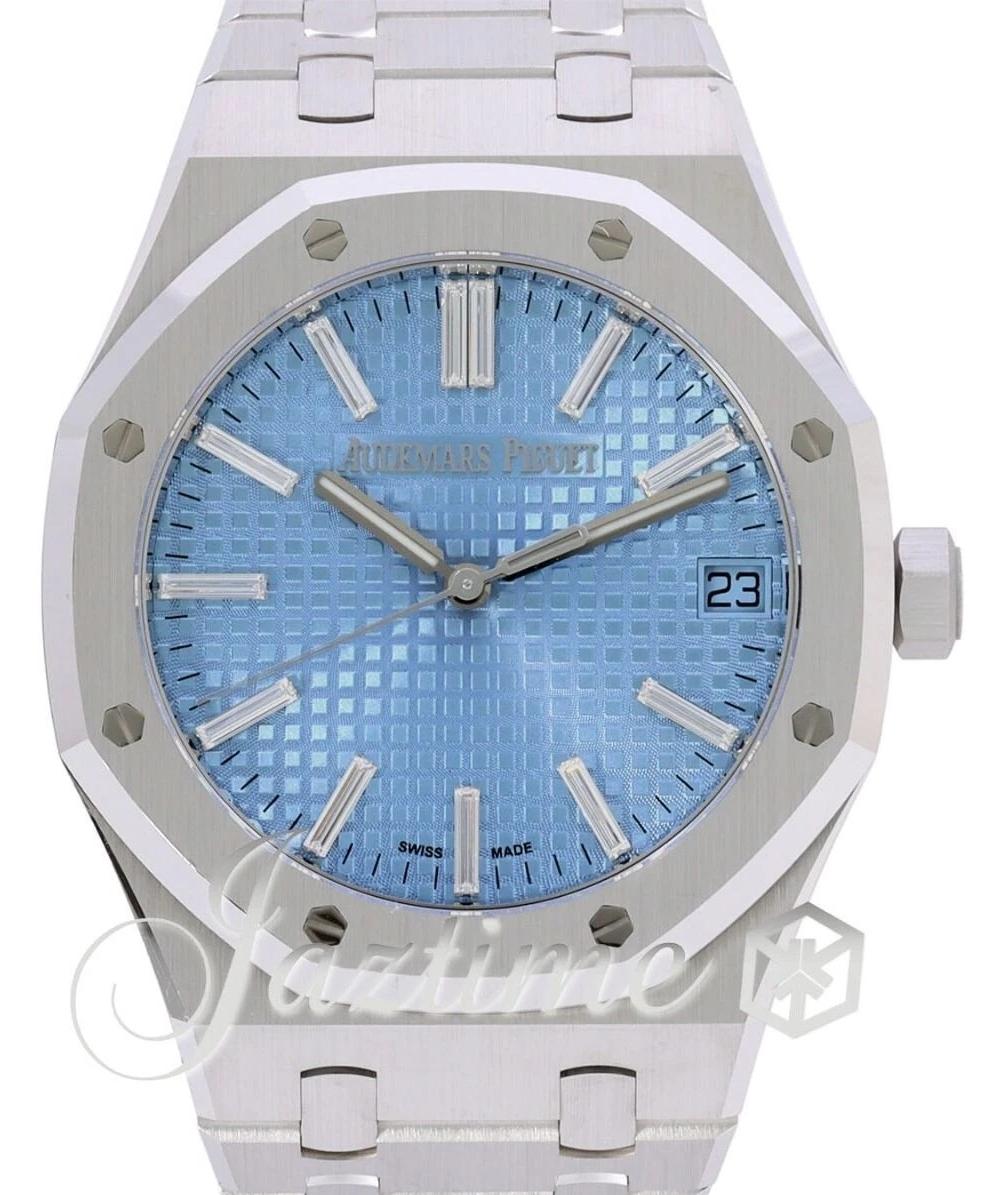 Audemars Piguet Royal Oak Blue Baguette White Gold