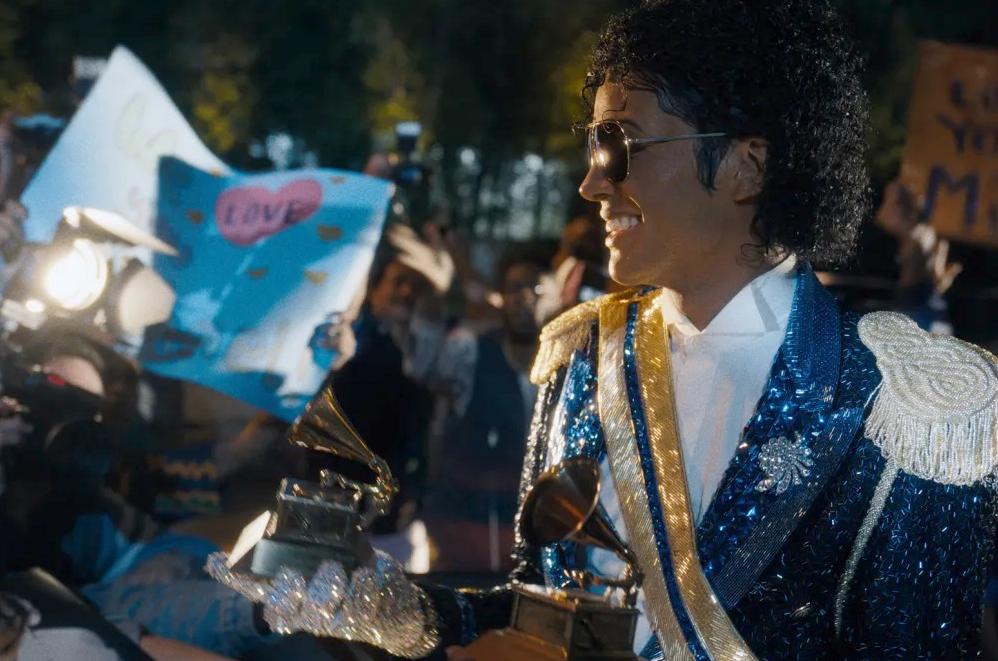 Jaafar Jackson as Michael Jackson in 'Michael' - via Lionsgate