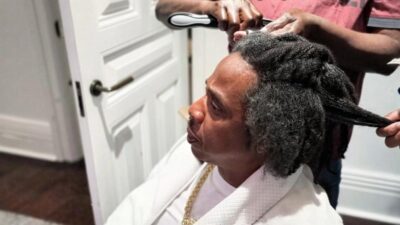 Jay Z going from Locs to Afro - screenshot