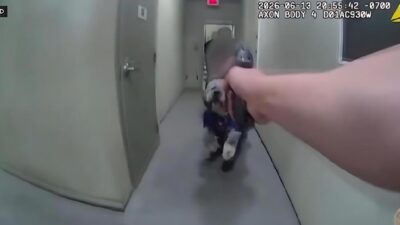 LAPD a-hole shooting Jameson - screenshot