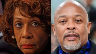 Maxine Waters and Dr. Dre