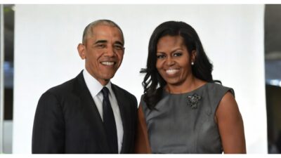 Barack and Michelle Obama AI generated