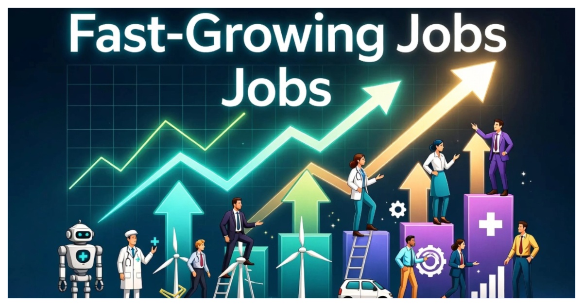 Top 12 Fastest‑Growing Jobs of the Decade