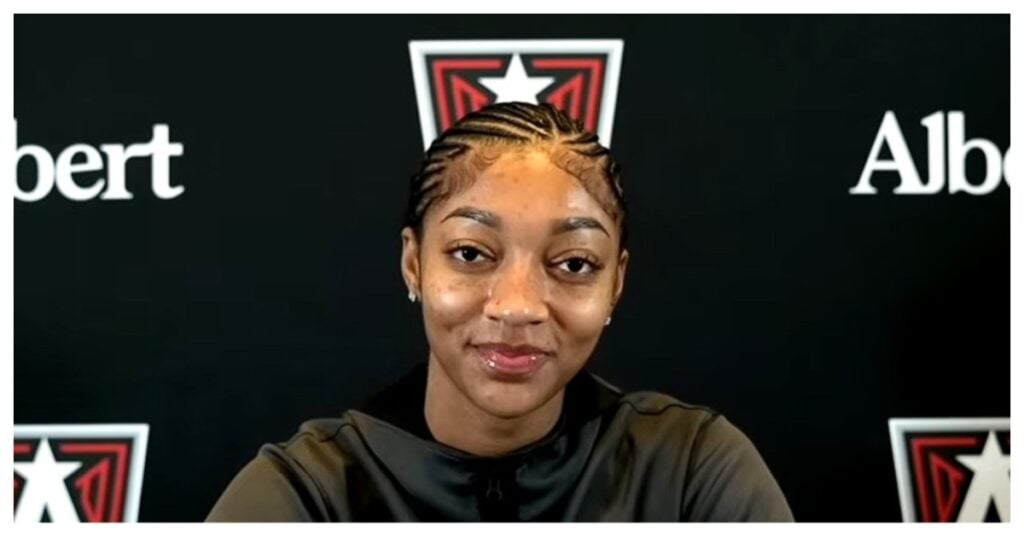 Angel Reese on ESPN