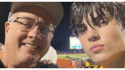 Austin was stabbed in his chest during a high school track meet in Frisco, Texas in 2025
