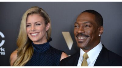 Eddie Murphy and his wife