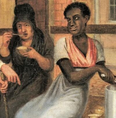 'Pepper-Pot A Scene in the Philadelphia Market,' by painter John Lewis Krimmel, 1811 - Philadelphia Art Museum 125th Anniversary Acquisition - via The Conversation