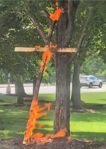 Chicago cross burning