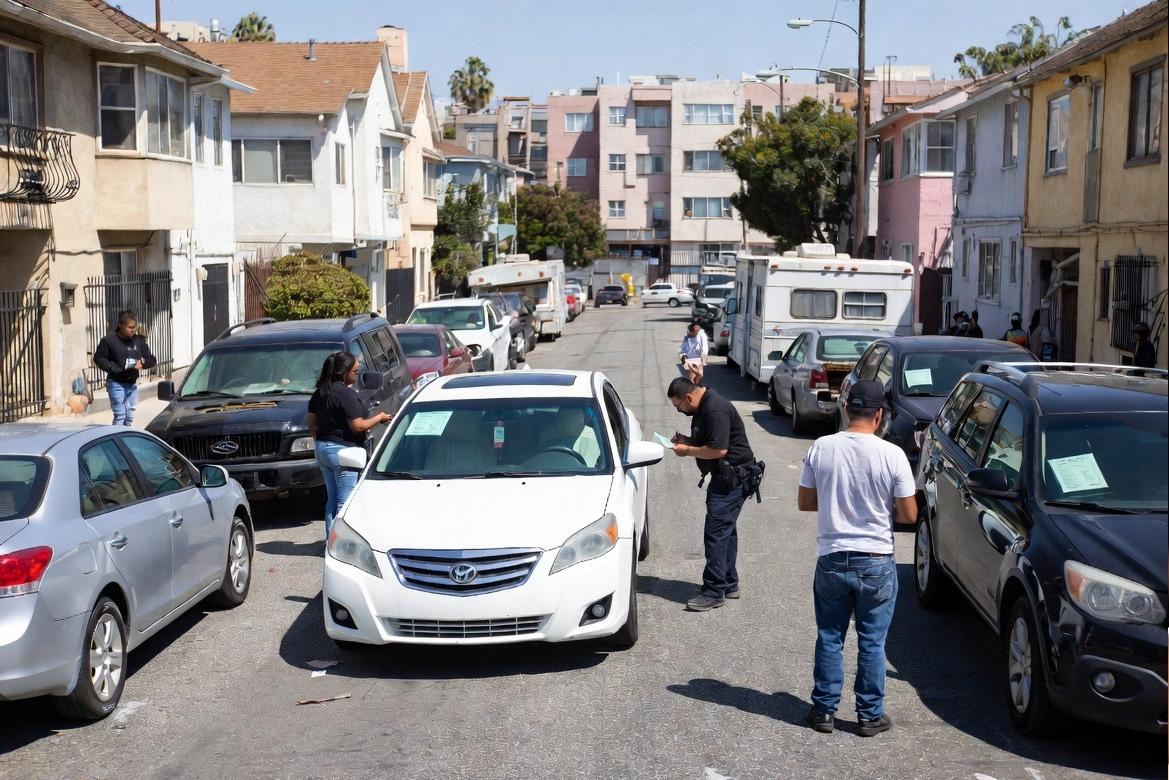 Selective Parking Enforcement in South LA - via eurAI