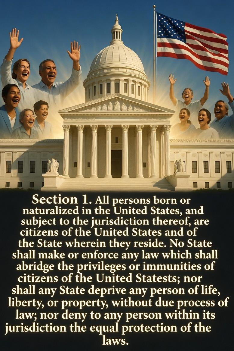Supreme Court Upholds 14th Amendment Birthright Citizenship - via eurAI