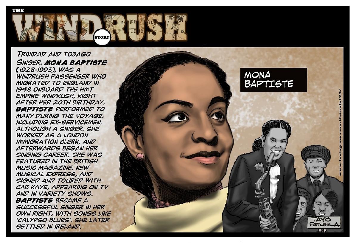 The Windrush story - Mona Baptiste