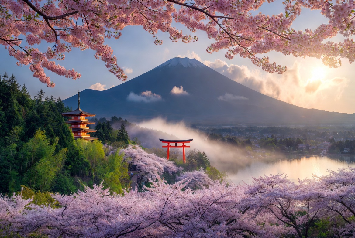 AI image of Japan