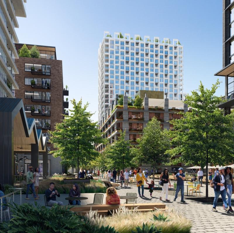 4th & Central project rendering