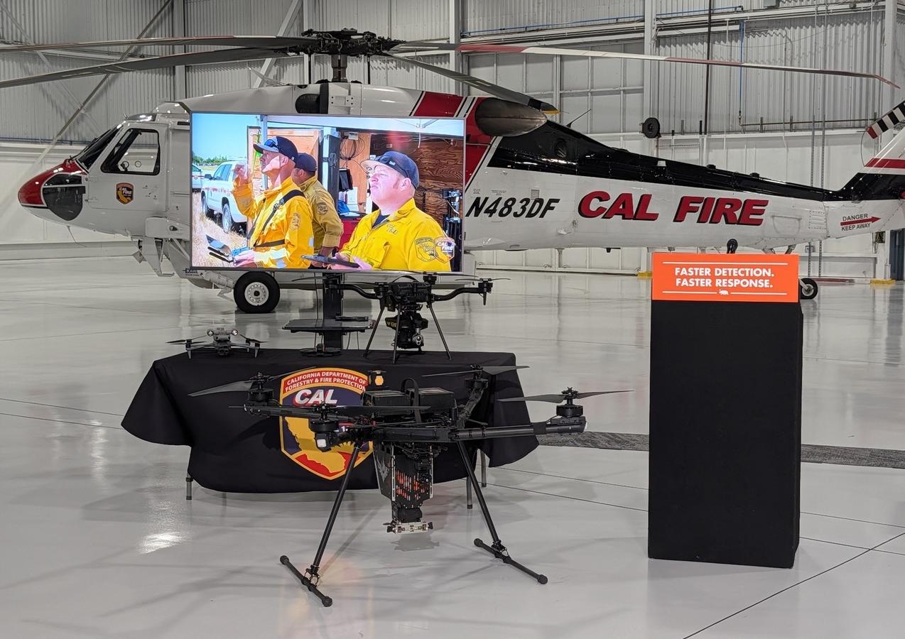 AB 2113 exempts emergency and law enforcement drones during public safety operations - Photo: Antonio Ray Harvey CBM