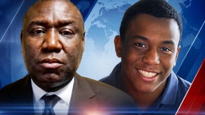 Ben Crump and Daniel Erving - CNN screenshot/Erving Family photo