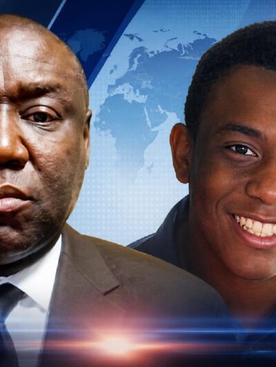 Ben Crump and Daniel Erving - CNN screenshot/Erving Family photo