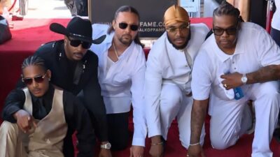 Bone Thugs-N-Harmony Receive Hollywood Walk of Fame Star - via Facebook