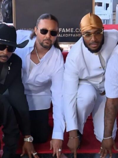 Bone Thugs-N-Harmony Receive Hollywood Walk of Fame Star - via Facebook