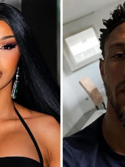 Cardi B and Maduka Okeye