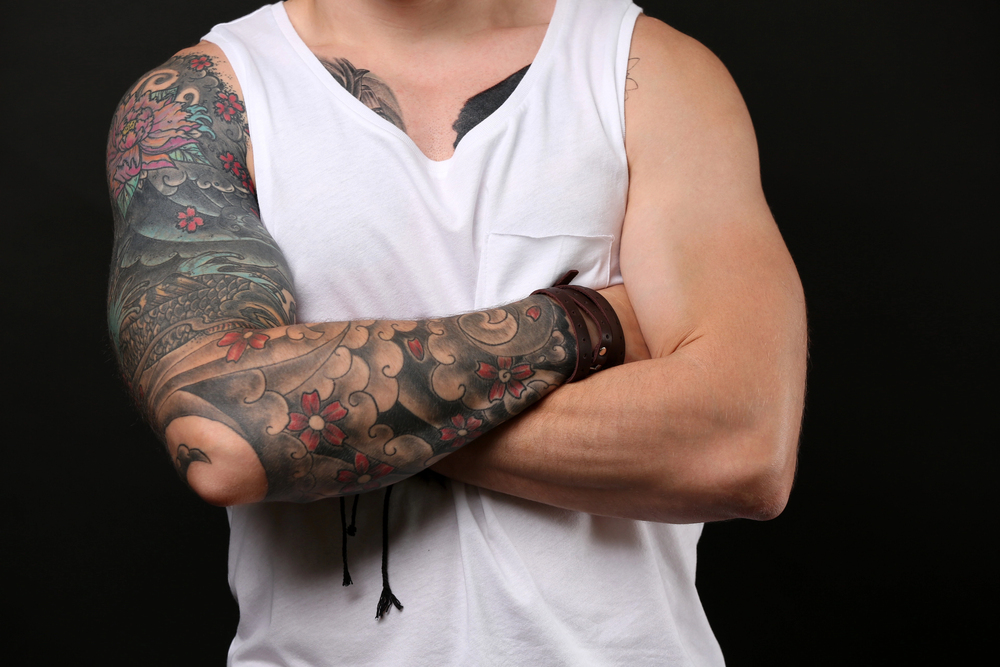 tattooed man