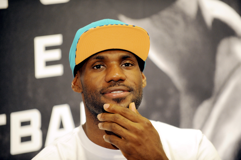 LeBron James in Hong Kong