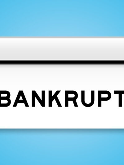 bankrupt banner