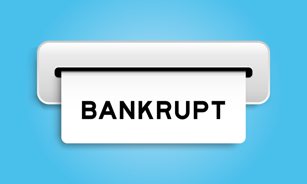bankrupt banner