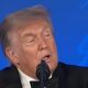 Donald Trump at 2026 WHCD - screenshot