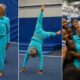 Elderly Black Woman Gymnast - via eurAI enhanced screenshot