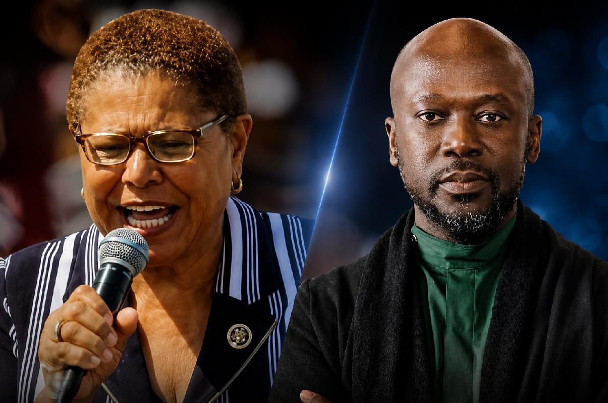 LA Mayor Karen Bass and Architect Sir David Adjaye