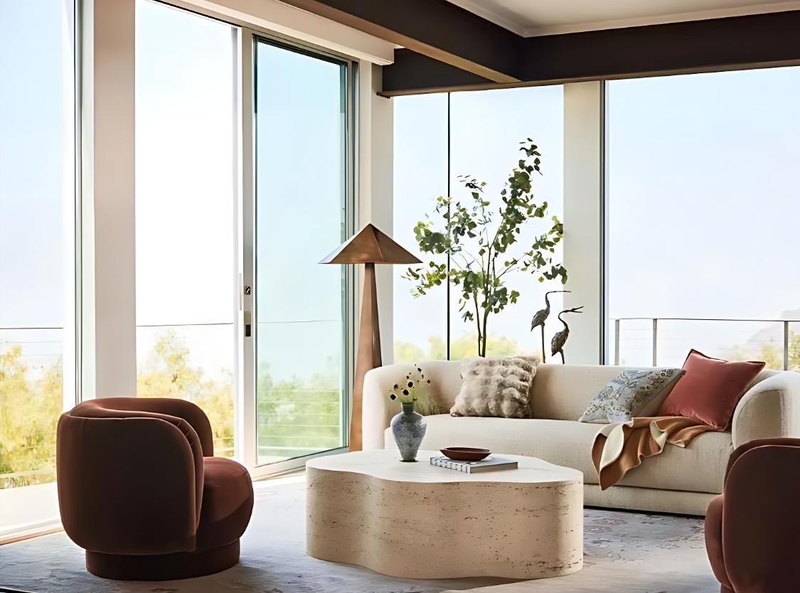 Lupita Nyong'o (LA home) - via Crate & Barrel